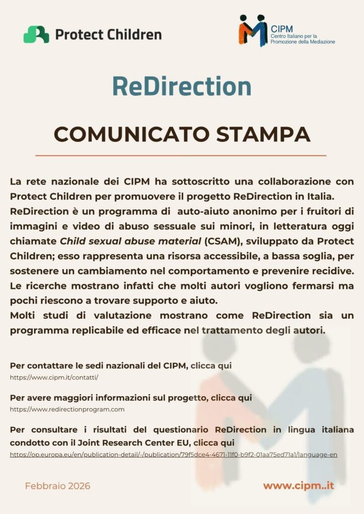 comunicato redirection